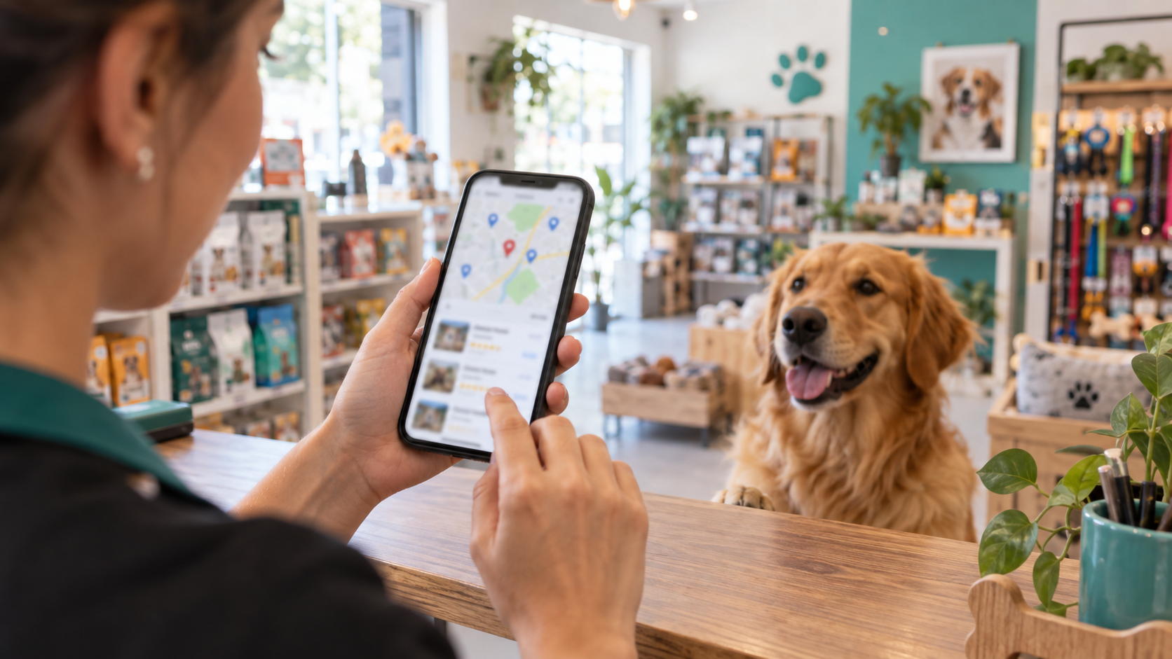 como fazer seu pet shop aparecer no Google